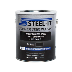 Czarna Farba Poliuretanowa Antykorozyjna STEEL-IT® 1012G – Czarna Farba Poliuretanowa, Pojemność 3,78L. Farba do Maszyn Przemysłowych