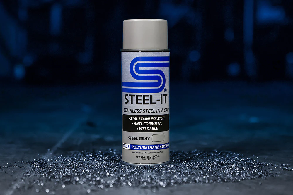 STEEL-IT 1002B stalowo szary spray