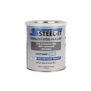 Najlepsza farba na rdzę, STEEL-IT-1051-Q Light Gray - Jasny Szary poliuretan nawierzchniowy