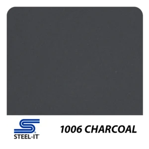 Próbnik koloru Farby antykorozyjnej STEEL-IT 1006B spray charcoal - ciemno szary